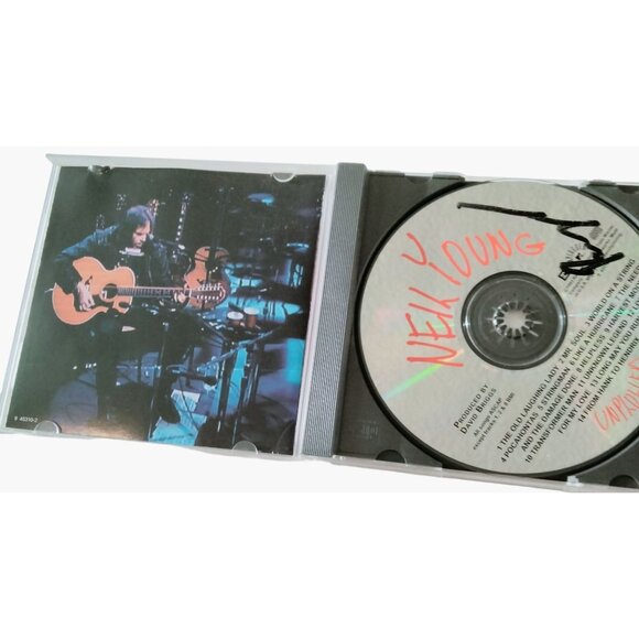Neil Young Unplugged CD Album - Picture 2 of 3